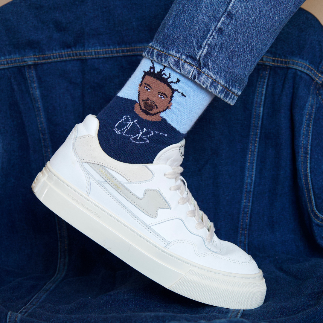 Ol' Dirty Bastard – Premium-Socken in Blau