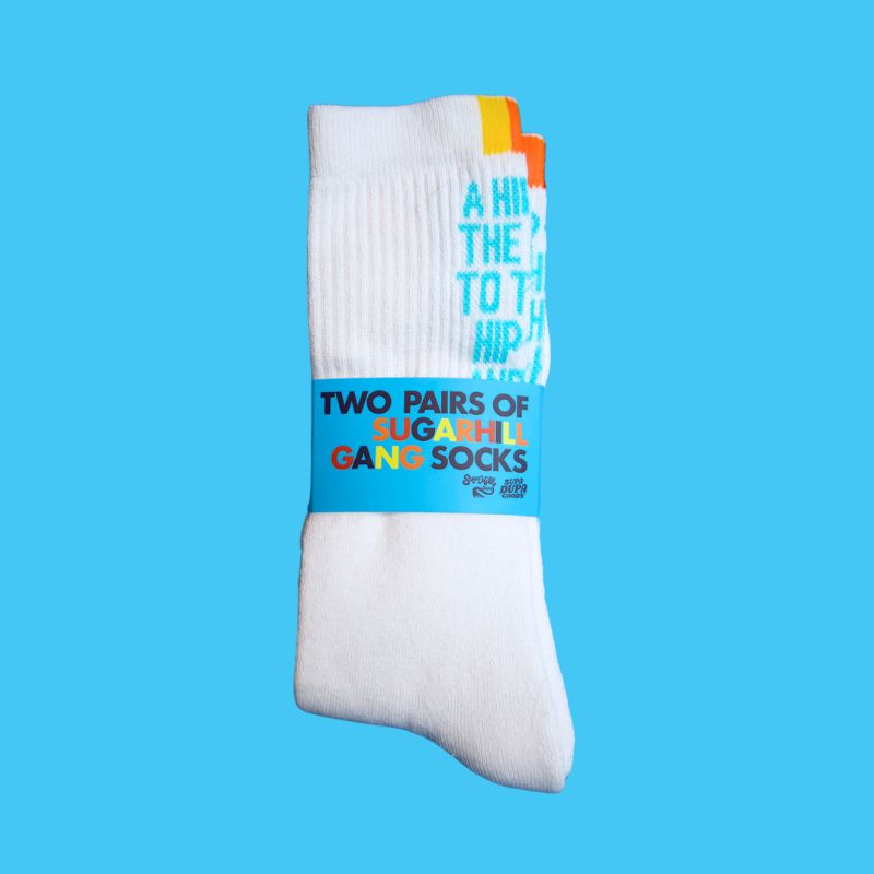 Sugarhill Gang - Rapper's Delight Socks - Two-Pack Official Licensed