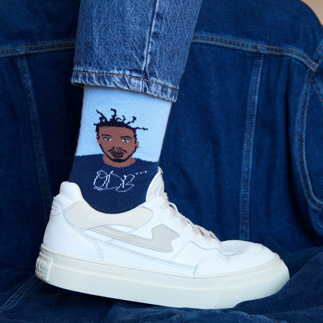 Ol' Dirty Bastard – Premium-Socken in Blau