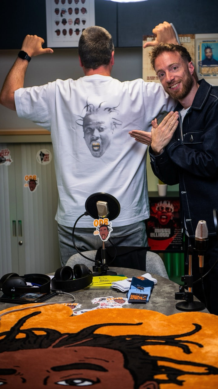 Ol' Dirty Bastard White Portrait shirt