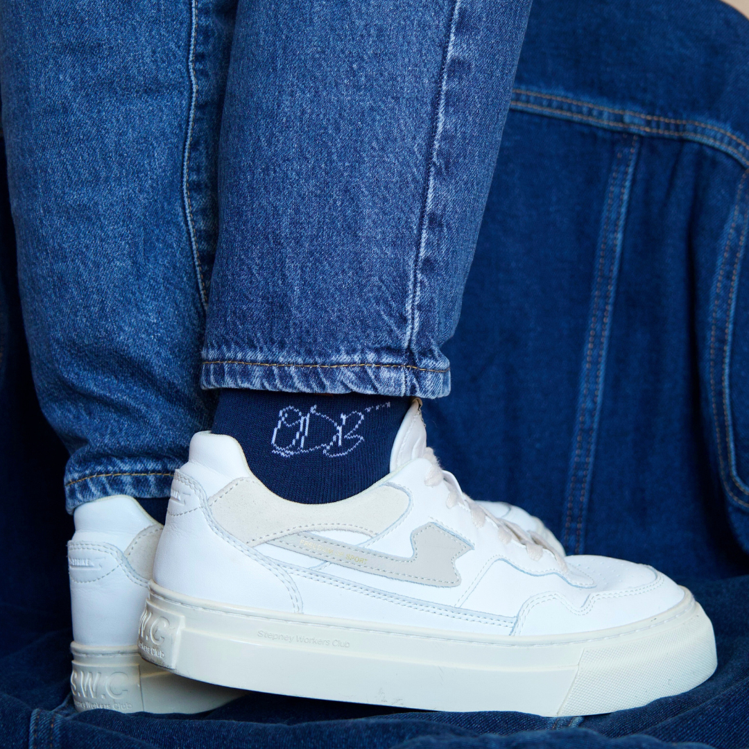 Ol' Dirty Bastard – Premium-Socken in Blau