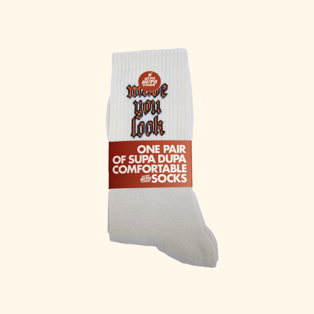 Habe dich aussehen lassen Socken