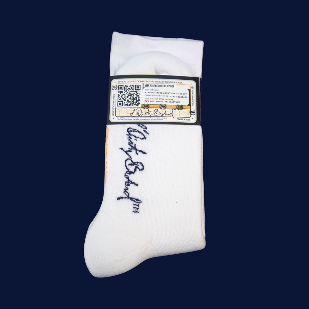 Ol' Dirty Bastard 'ODB' Text Socks