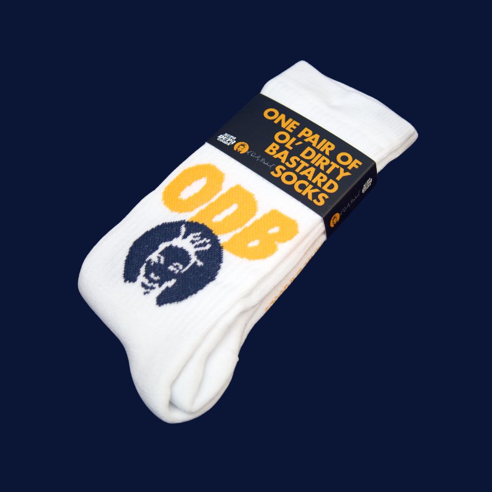 Ol' Dirty Bastard 'ODB' Text Socks