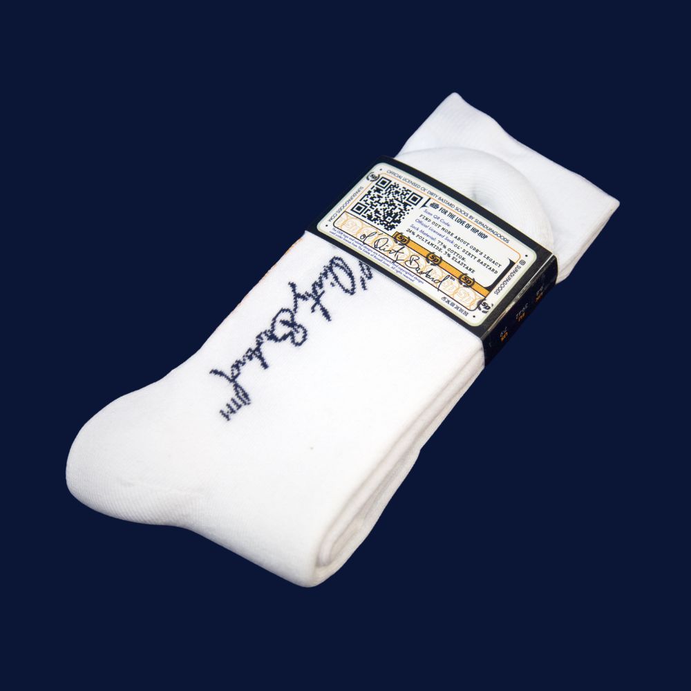 Ol' Dirty Bastard 'ODB' Text Socks