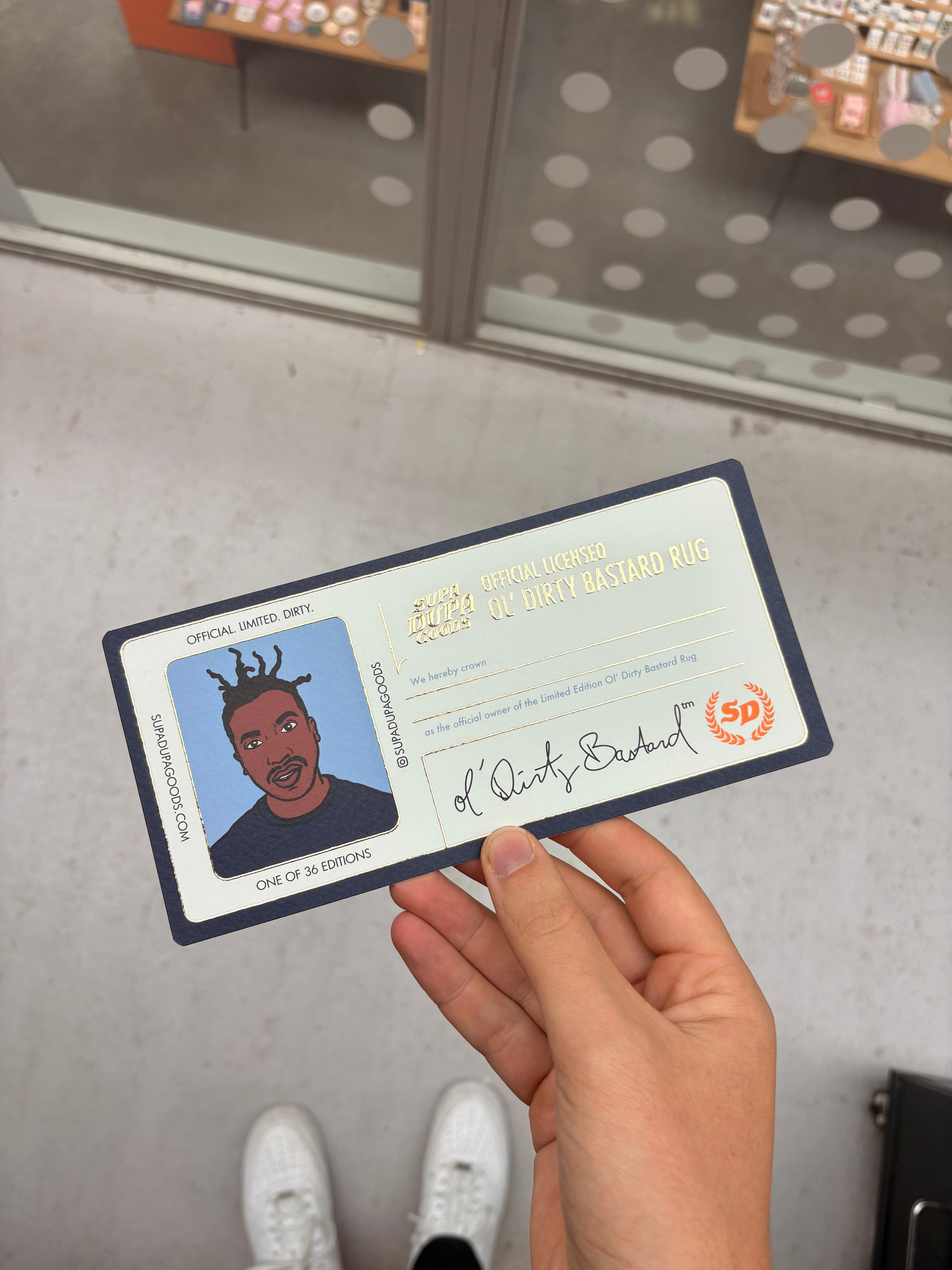 Ol' Dirty Bastard Rug