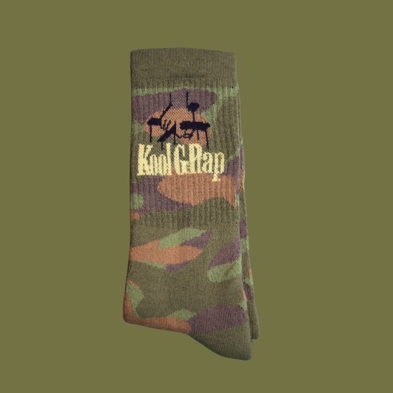 Kool G Rap Camo Socken – offizielles Lizenzprodukt