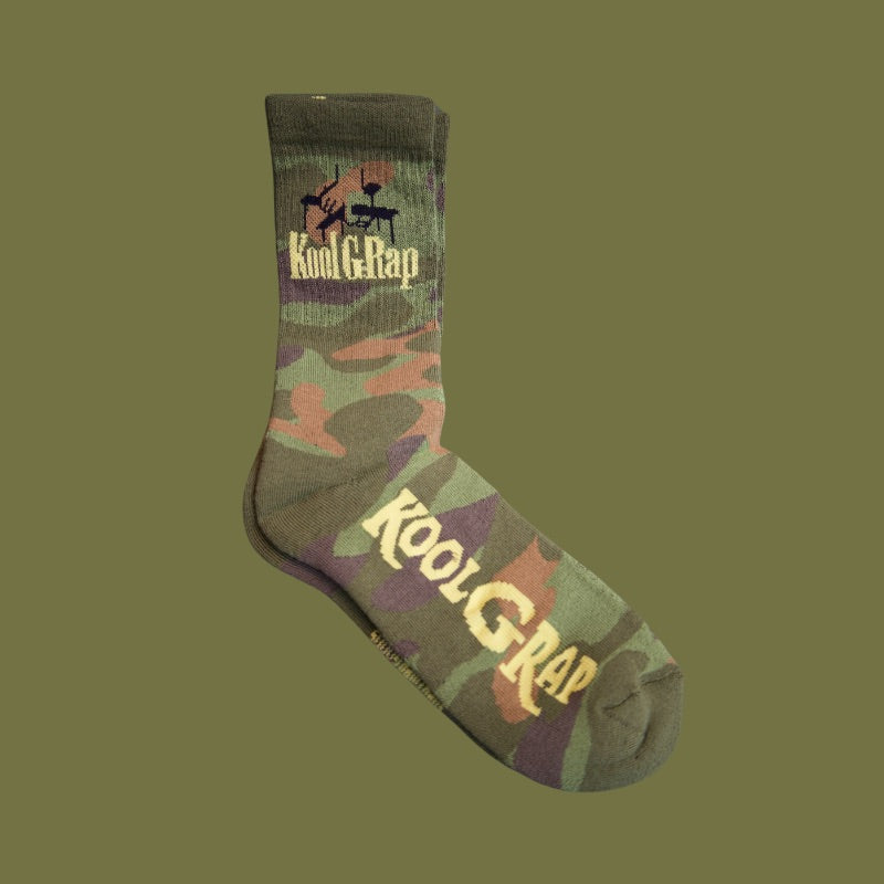 Kool G Rap Camo Socken – offizielles Lizenzprodukt
