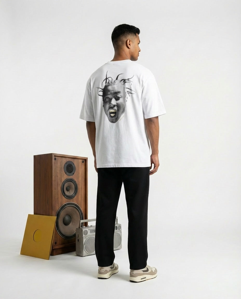Ol' Dirty Bastard White Portrait shirt