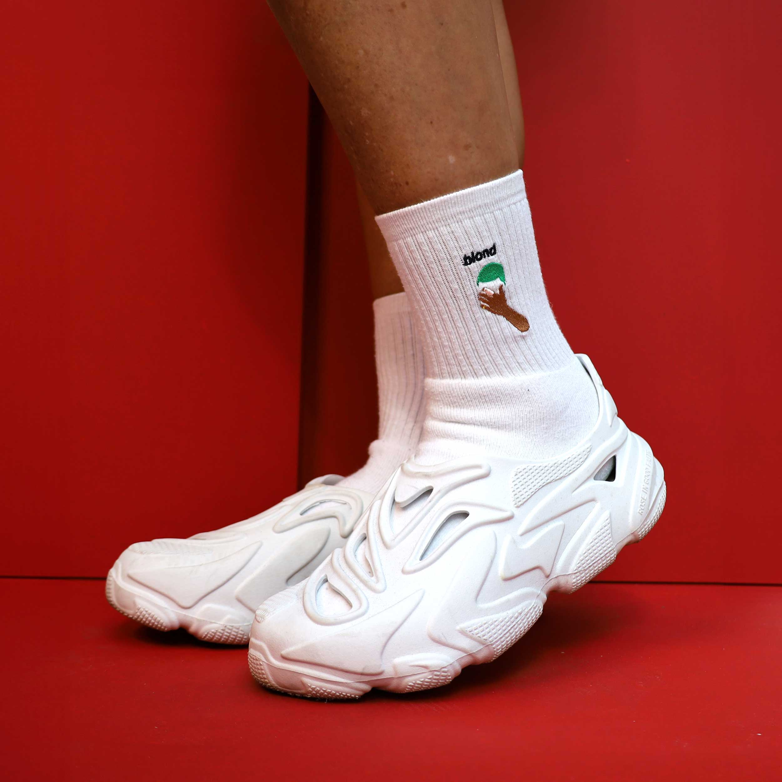 Blond socks