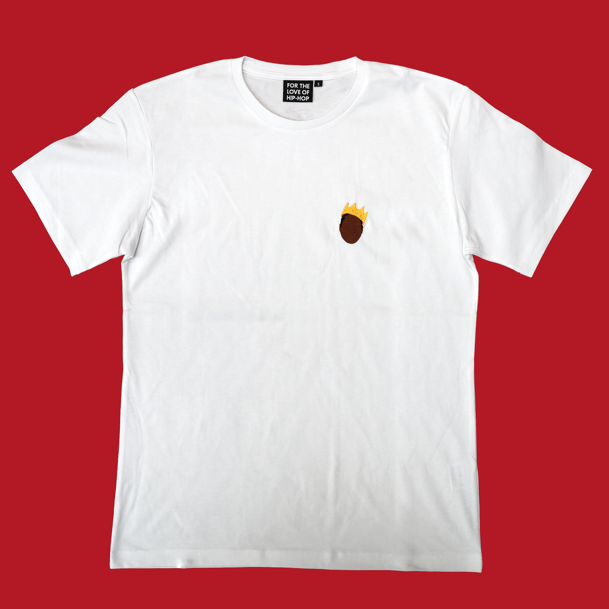 Krone - Besticktes T-Shirt