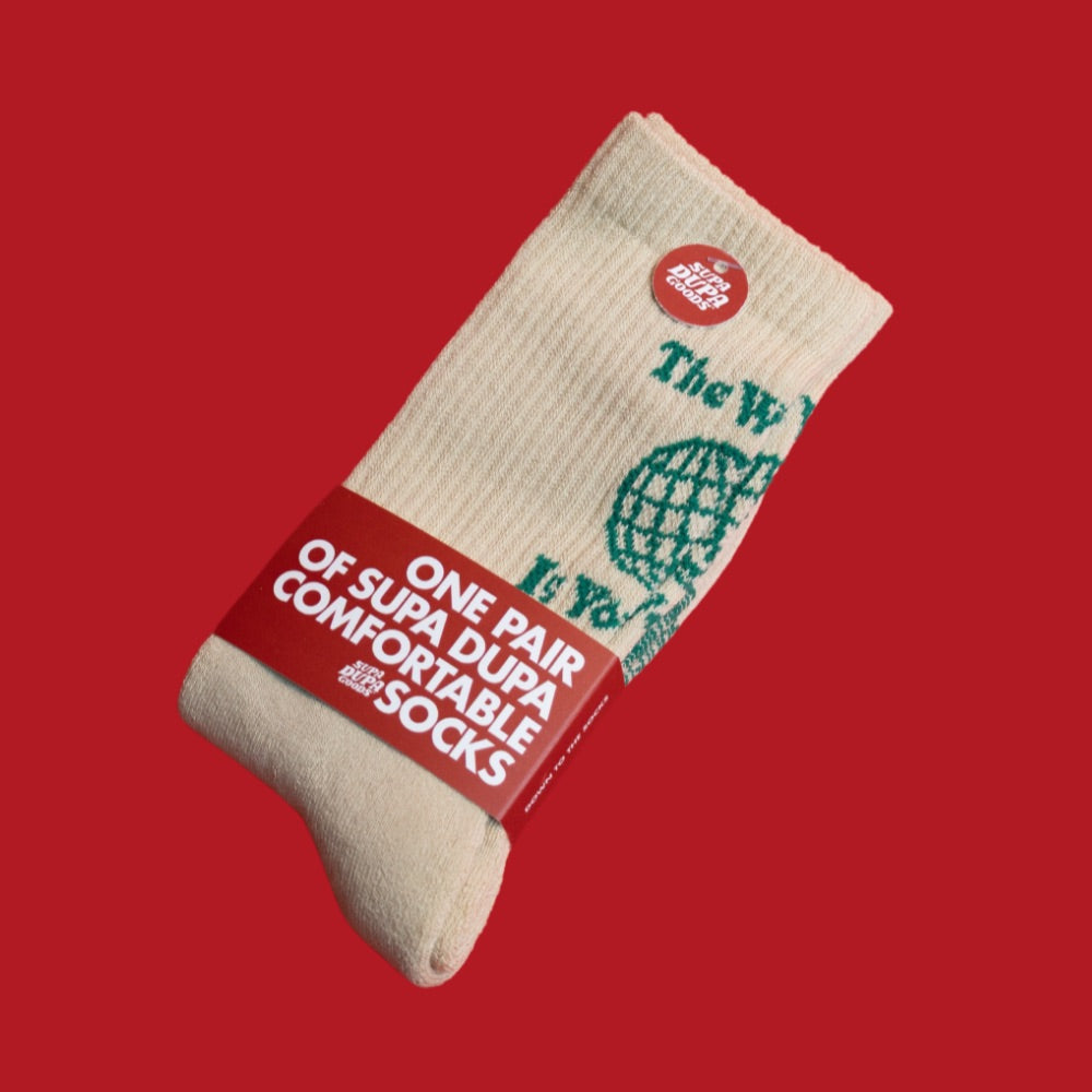 The World Is Yours Socks