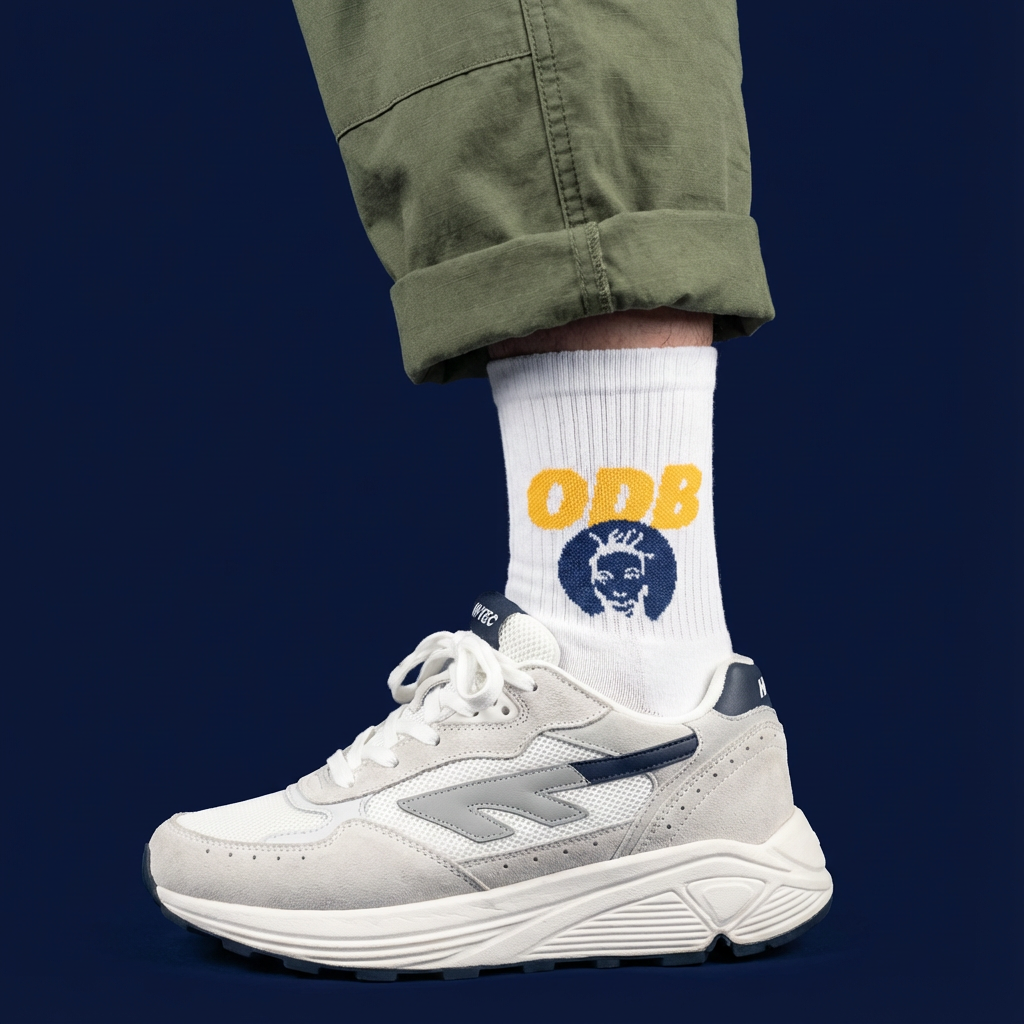 Ol' Dirty Bastard 'ODB' Text Socks