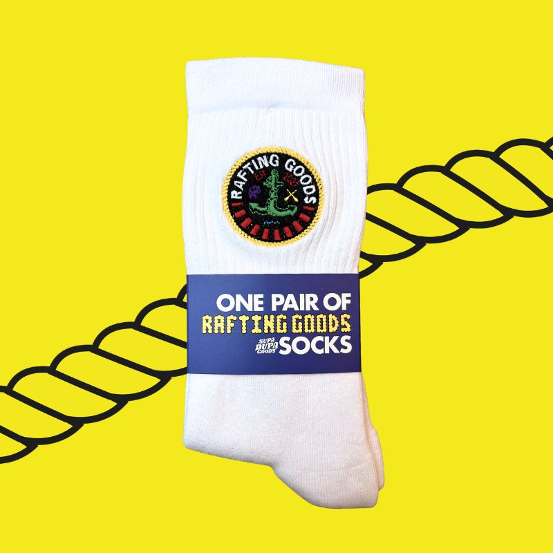 Rafting Goods X Supa Dupa Goods Socks