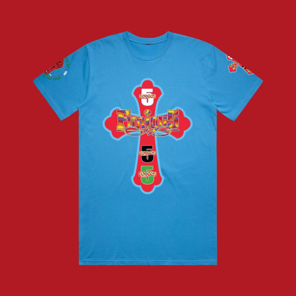 Furious Five T-Shirt Blue - Official
