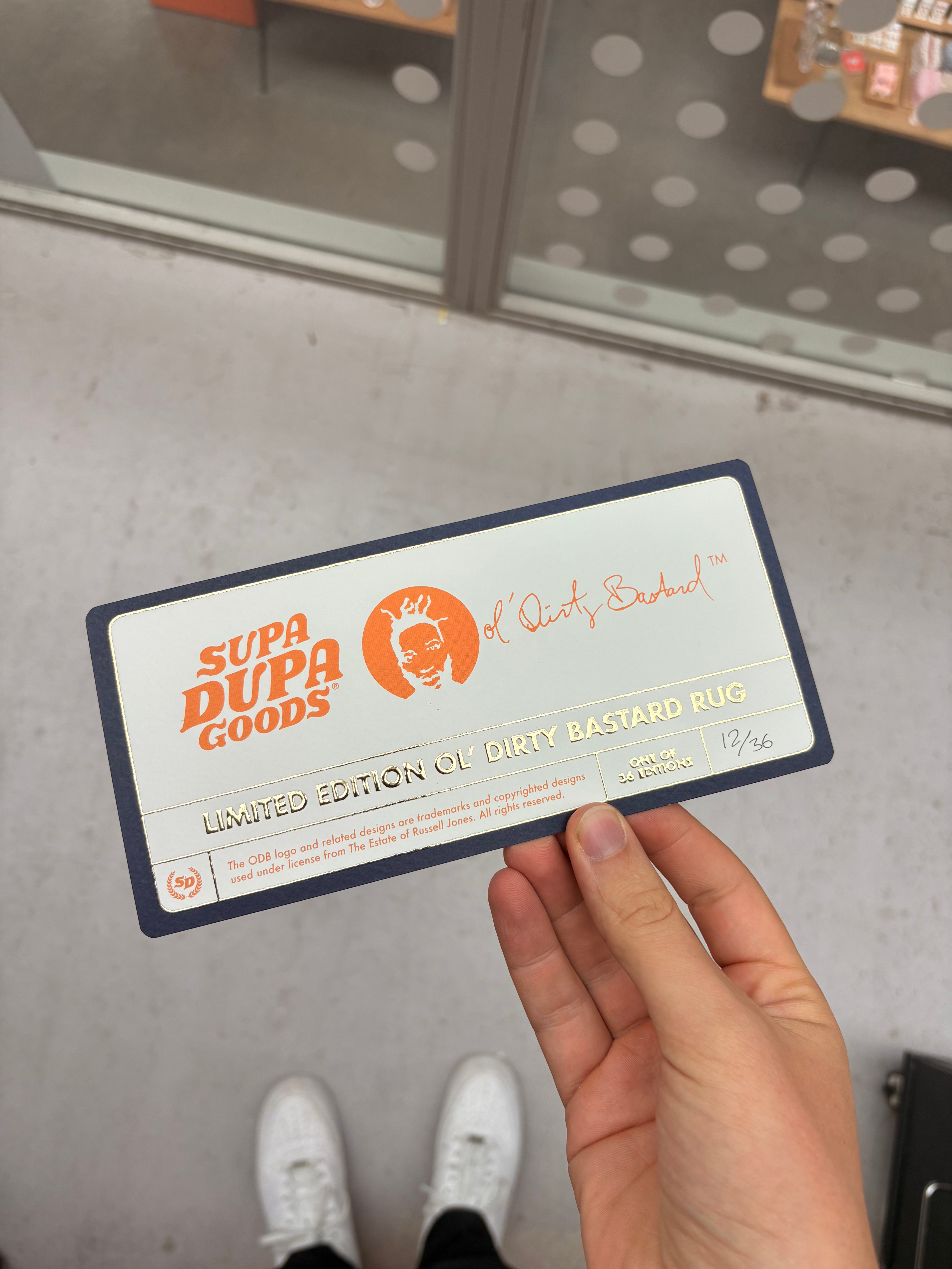 Ol' Dirty Bastard Rug