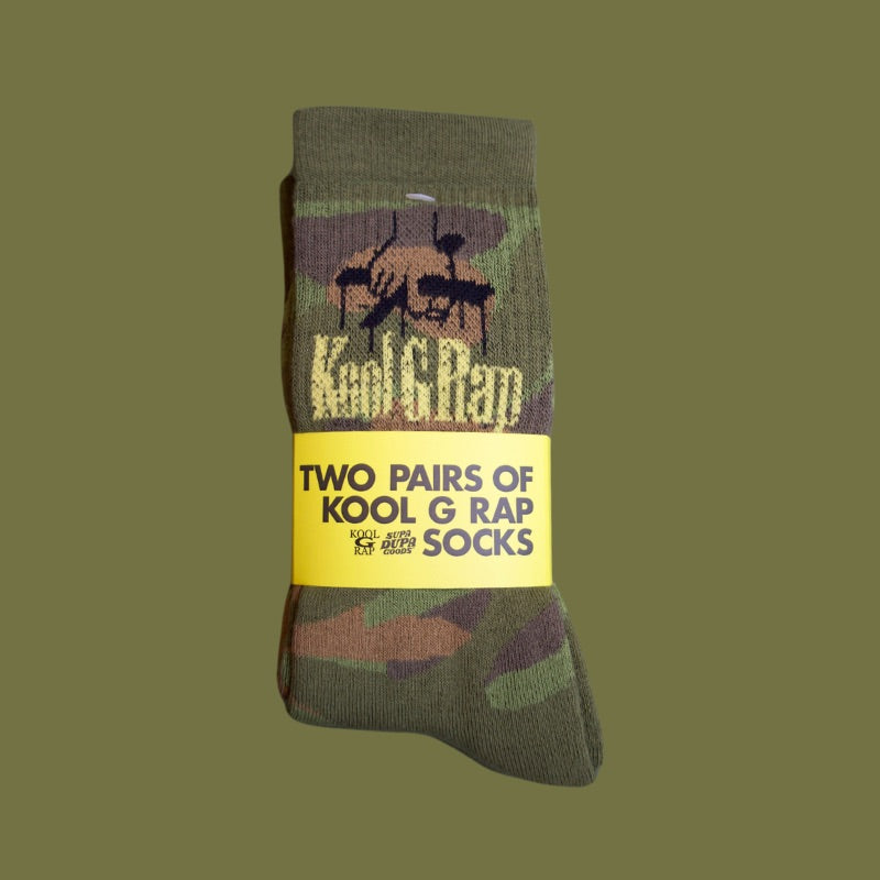 Kool G Rap Socks - Two-Pack Official Licensed