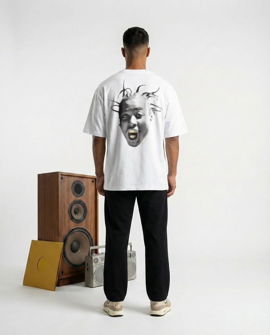 Ol' Dirty Bastard White Portrait shirt