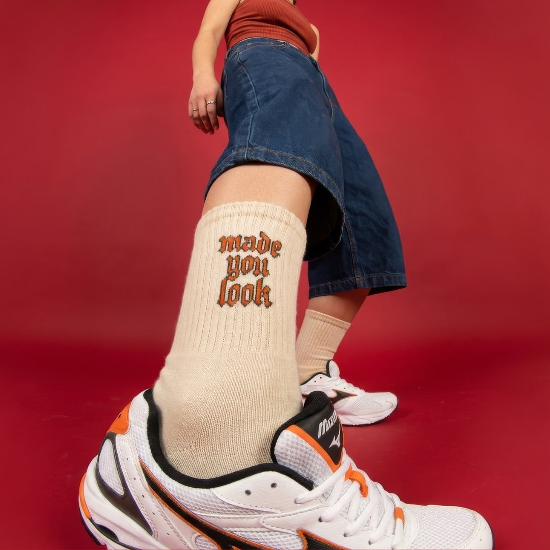 Habe dich aussehen lassen Socken