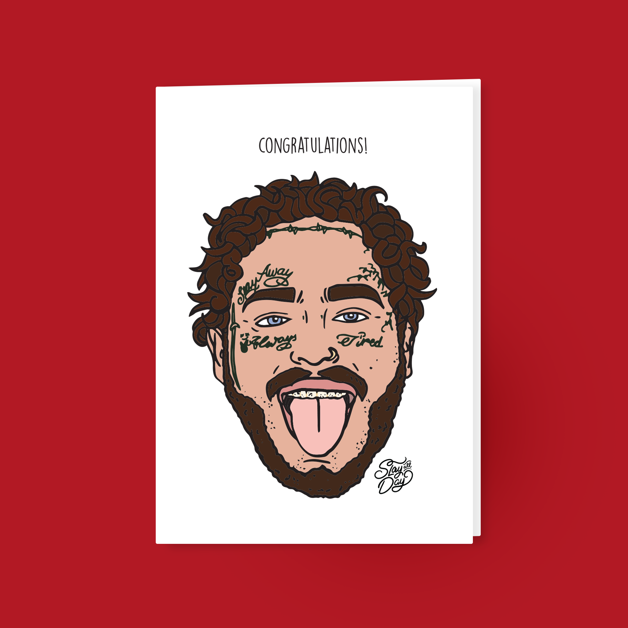 Congratulations! - Post malone | Postcard