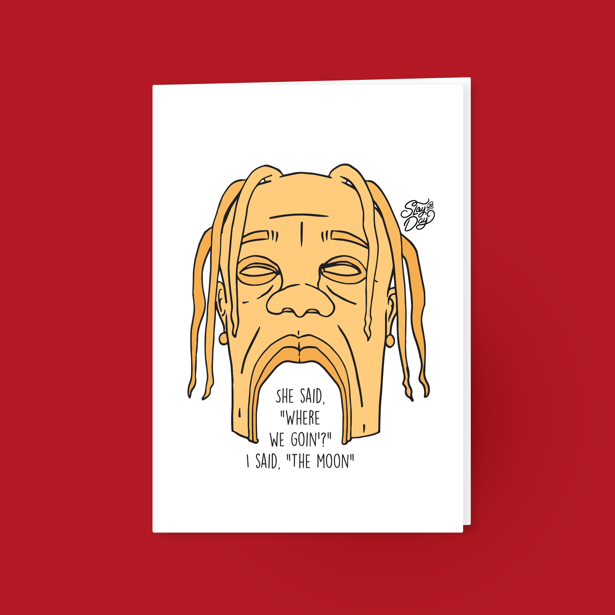 Sicko mode Travis Scott - Postcard