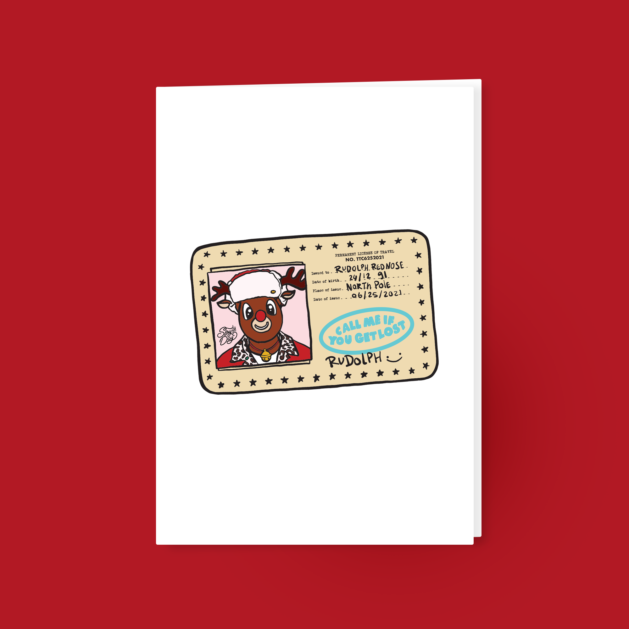 Tyler Rudolph - Christmas Postcard