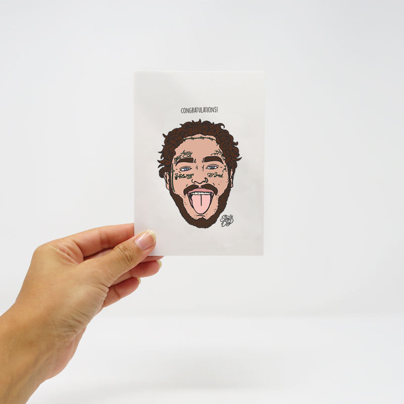 Congratulations! - Post malone | Postcard