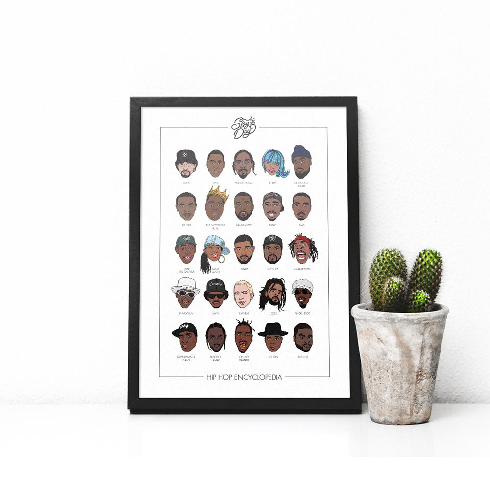 hip hop encyclopedia poster